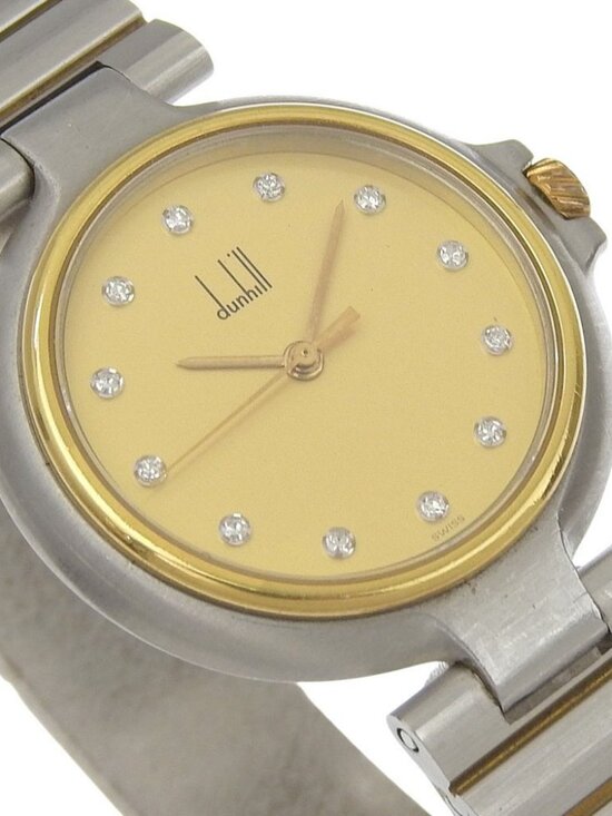 Dunhill 12P Watches IvoryDial Stainless Steel Quartz Analog display unisex main image 12